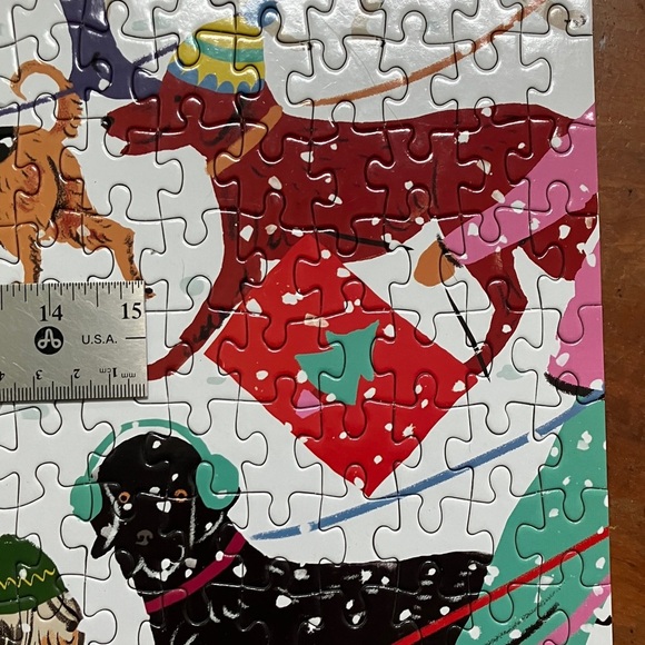 Galison Festive Dogs 500-Piece Puzzle - Multicolor - Picture 6 of 10